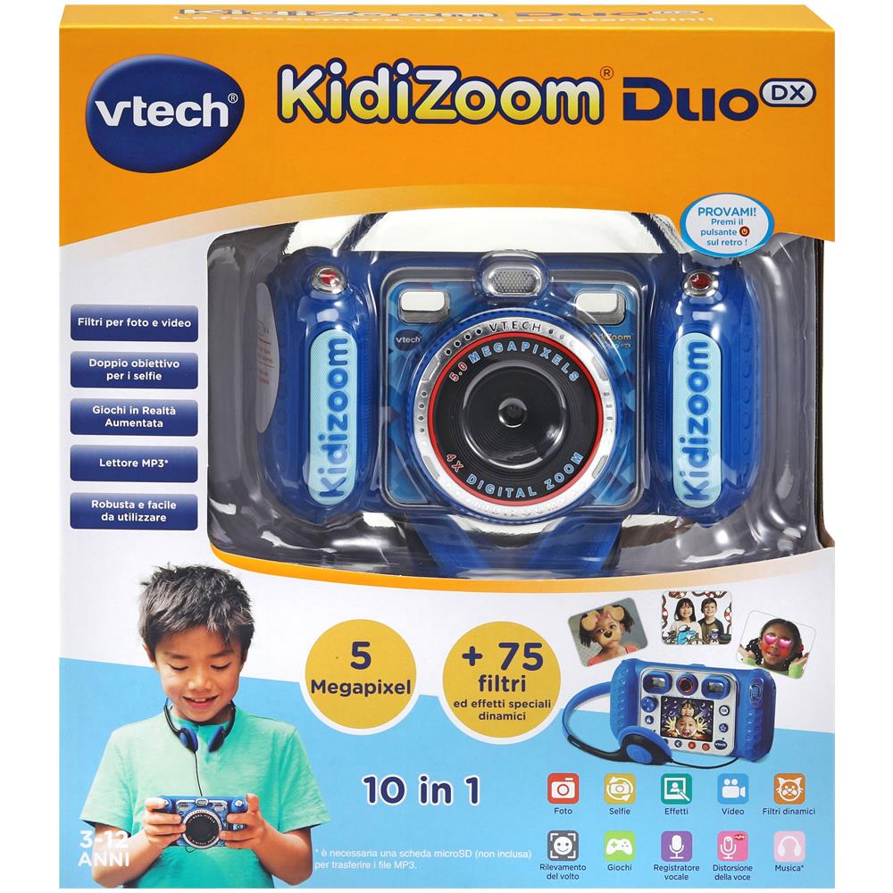 Macchina Fotografica per Bambini Kidizoom Duo DX Blu 3-12 anni - Foto 3