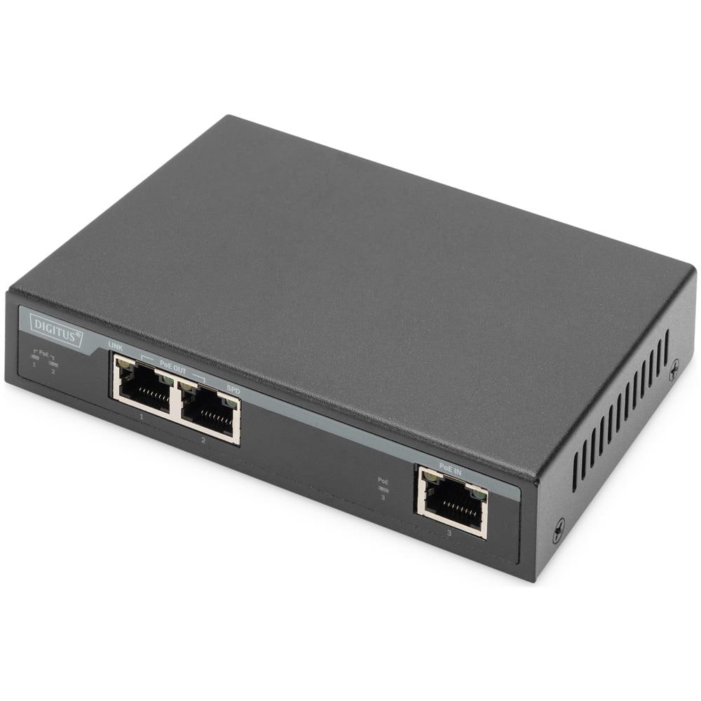2 Port Gigabit 4PPoE Extender, 802.3at, 60 W - Foto 1