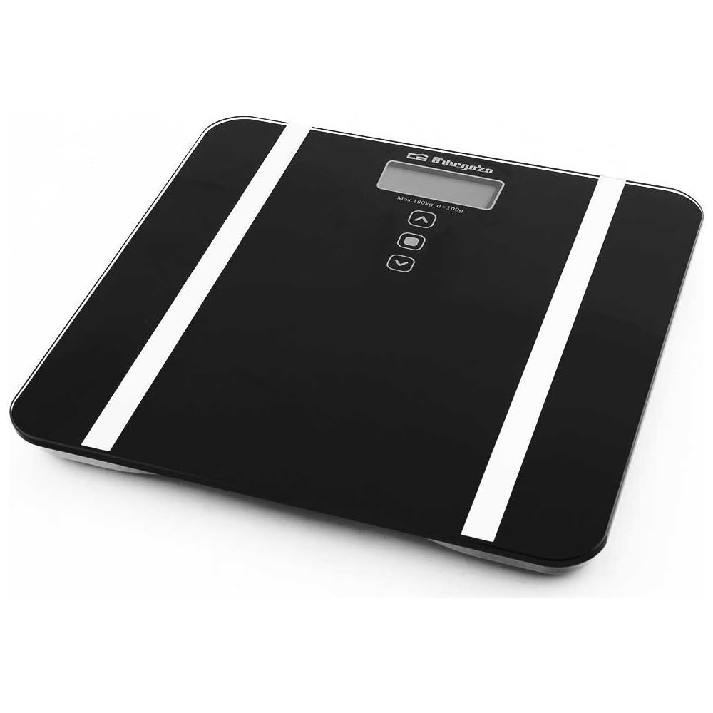 PB 2217 Rettangolo Nero Bilancia pesapersone elettronica - Foto 1