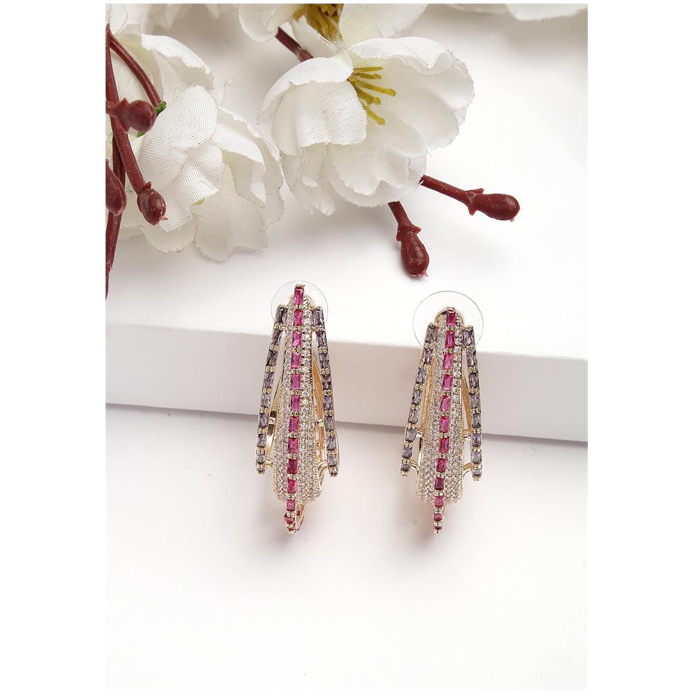 Collezione Diva Cerchietti a Forma di Anacardio in Zirconia - Foto 2