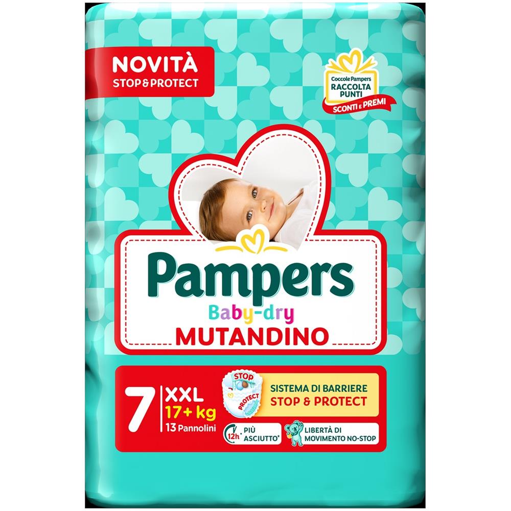 Matandino Baby Dry XXL Pampers 13 Pezzi Small Pack - Foto 1