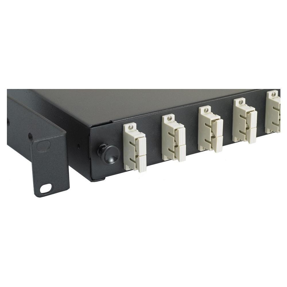 ILWL SB-DT-12SCDM - Cassetto Ottico 19'' con 12 bussole SC Duplex Multimodale Nero - Foto 2