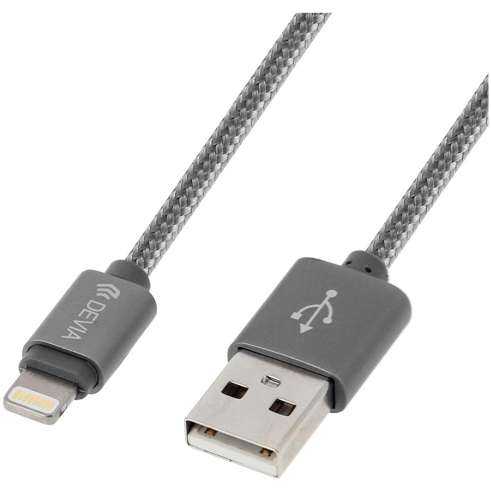 Cavo Usb In Nylon Certificato Apple - Nero - Foto 2