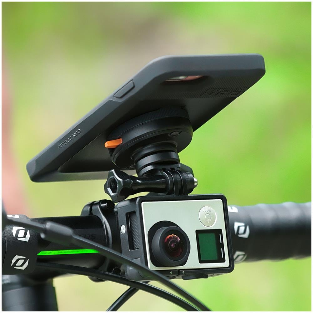 Supporto Bici Smartphone Universale Fissaggio Meccanico Rotante Sport - Foto 2