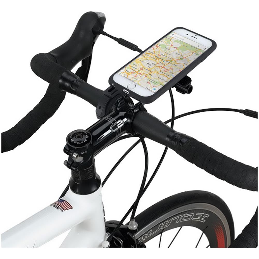 Supporto Bici Smartphone Universale Fissaggio Meccanico Rotante Sport - Foto 5