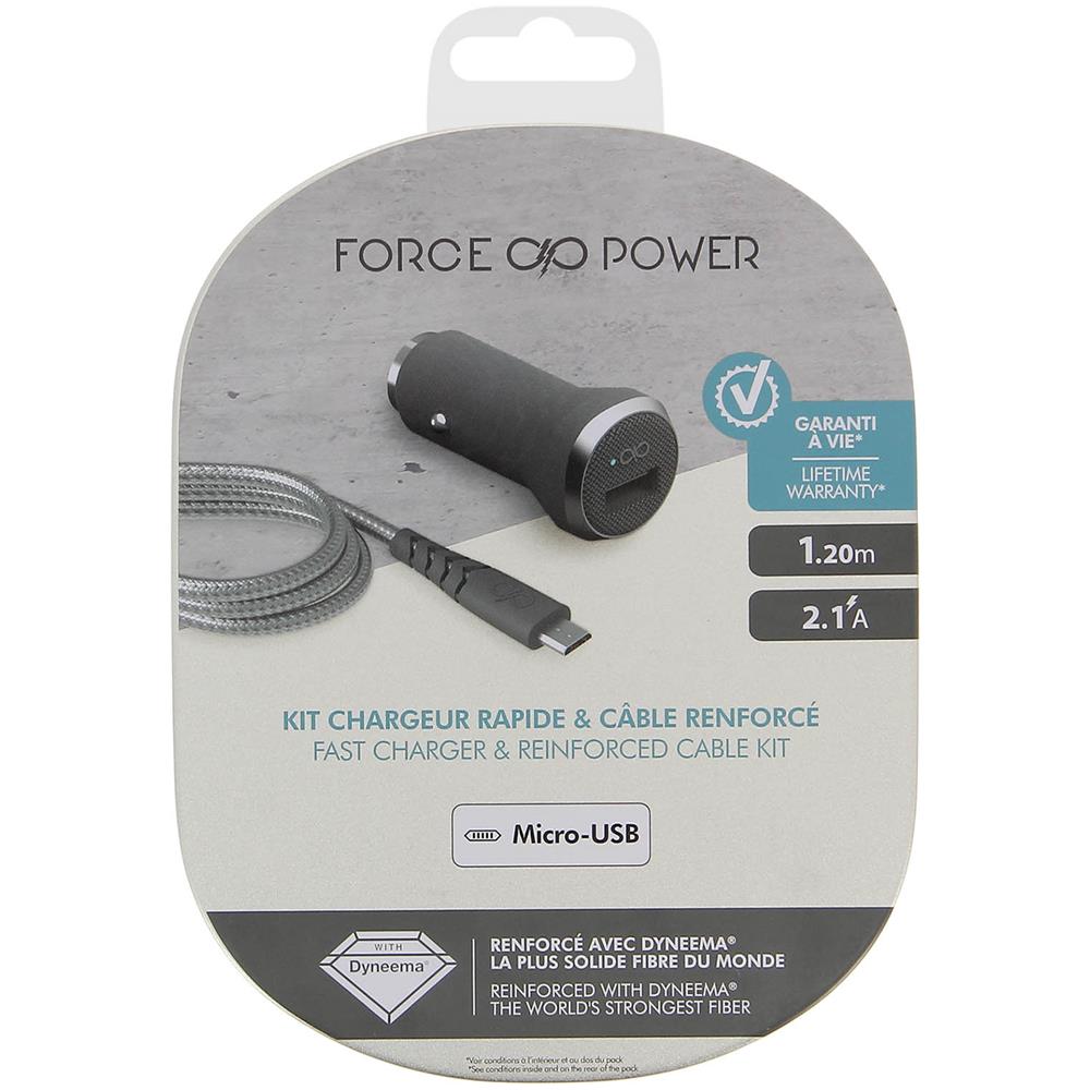 Caricabatterie Auto 2x Porte - Usb 4.8a Garanzia A Vita Grigio - Foto 4