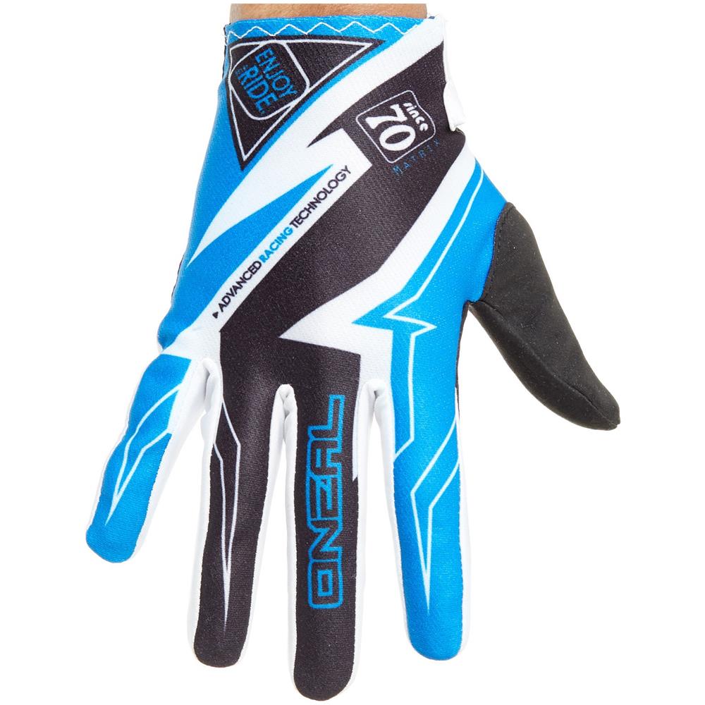 Guanti Mtb 2017 Matrix Racewear Nero Blu (xl, Blu) - Foto 1