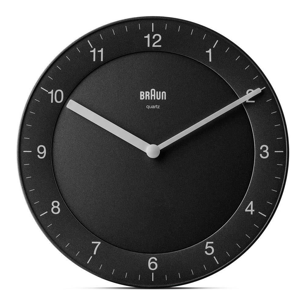 BC 06 B Quarzwanduhr analog schwarz Orologio al quarzo Cerchio Nero - Foto 2