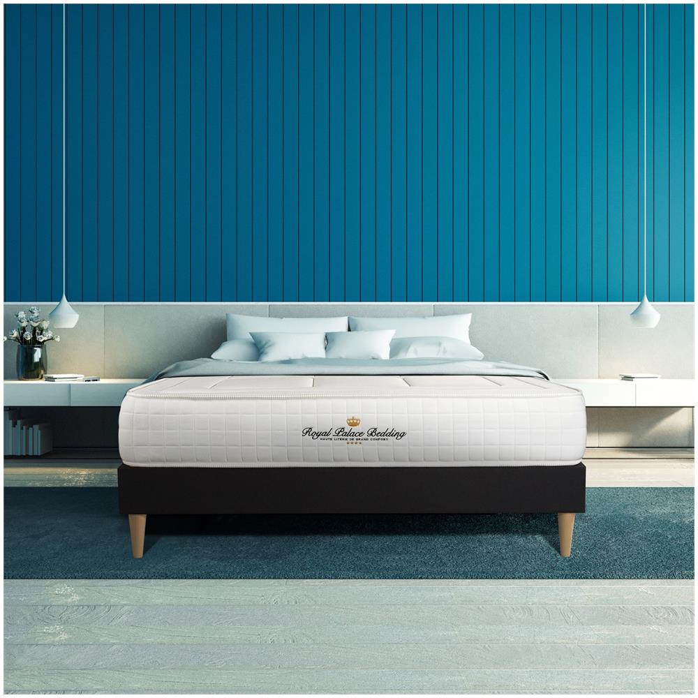 Kit Rete E Materasso Balmoral 130 X 210cm - Spessore : 24cm - Memory Foam - Rigido - Foto 2