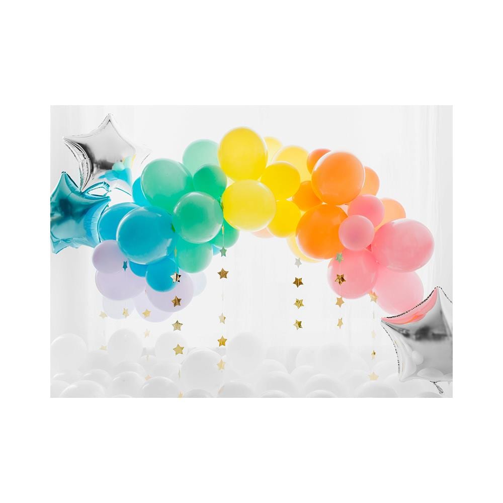 Partydeco - 10 Palloncini In Lattice Pastello Multicolor - Foto 2