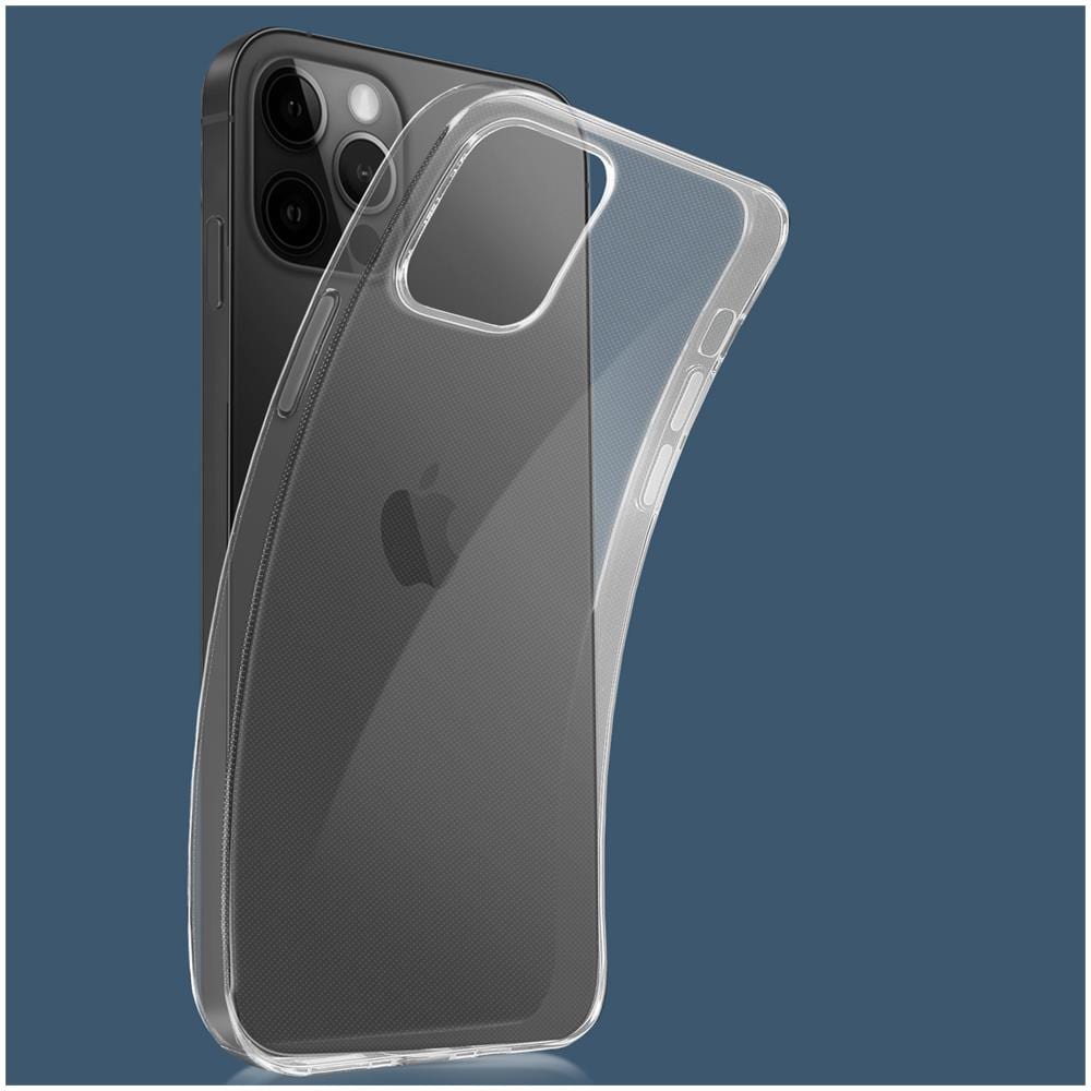 Cover Apple Iphone 12 Pro Max Silicone Flessibile Fotocamera Rialzata - Foto 2