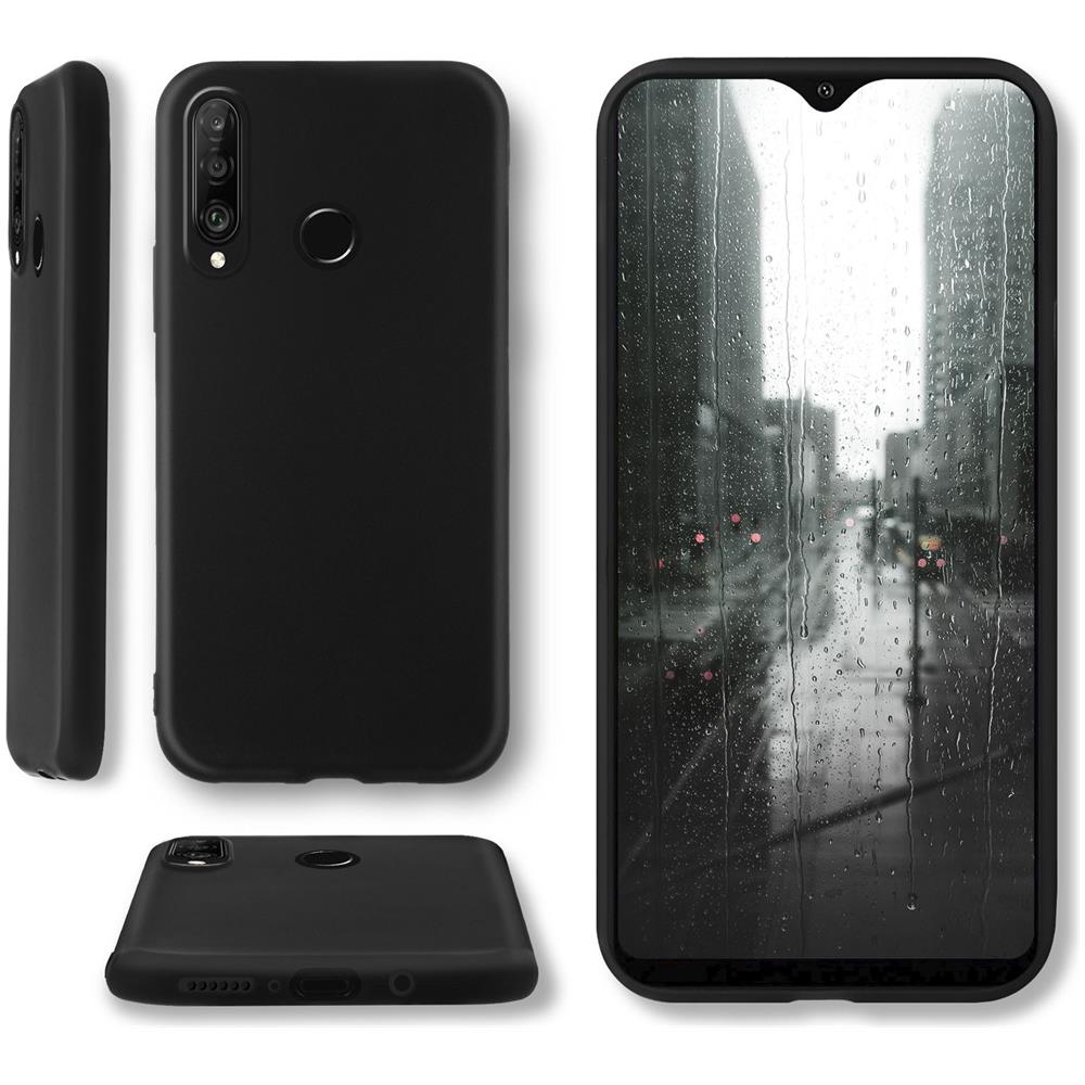 Minimalist Series, Cover In Silicone Per Huawei P30 Lite, Nero - Finitura Opaca, Custodia Sottile E Morbida In Tpu - Foto 2