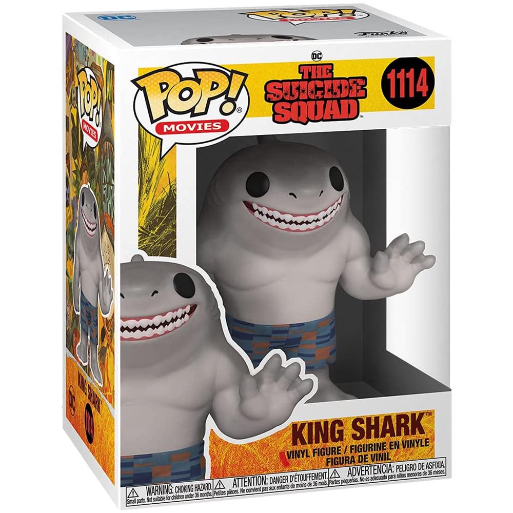 Suicide Squad (The) : Pop Movies - King Shark (Vinyl Figure 1114) - Foto 1