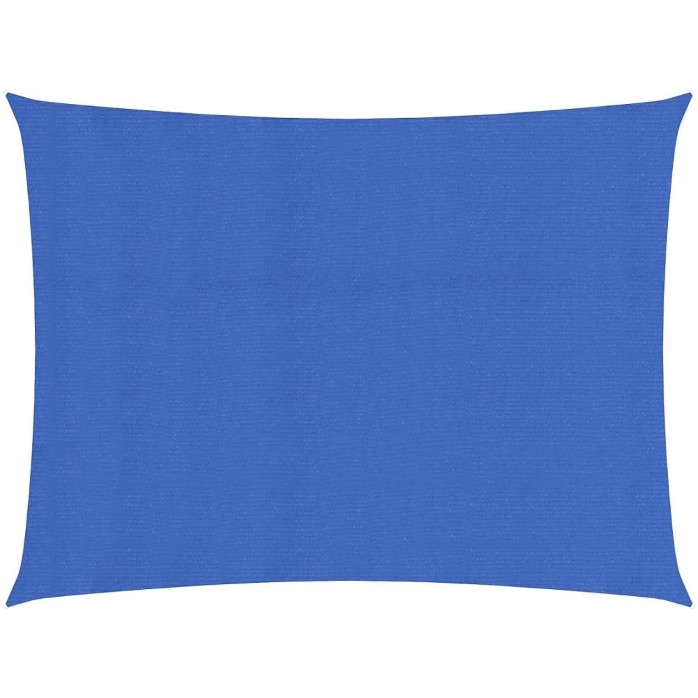 Vela Parasole 160 g / m² Blu 2,5x3,5 m in HDPE - Foto 1