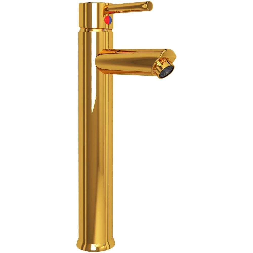 Rubinetto Miscelatore da Bagno Oro 12x30 cm - Foto 1
