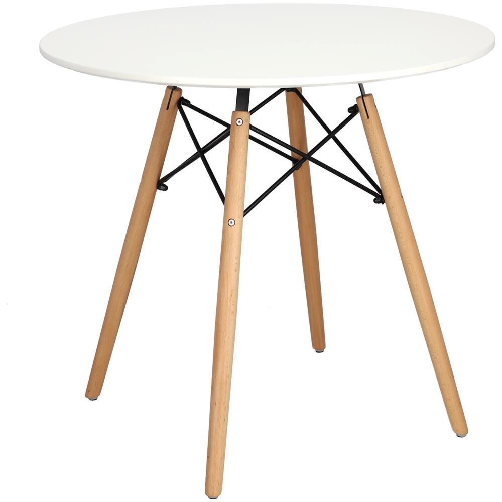 Tavolo Dtw 80 Cm, Piano Bianco - Foto 1