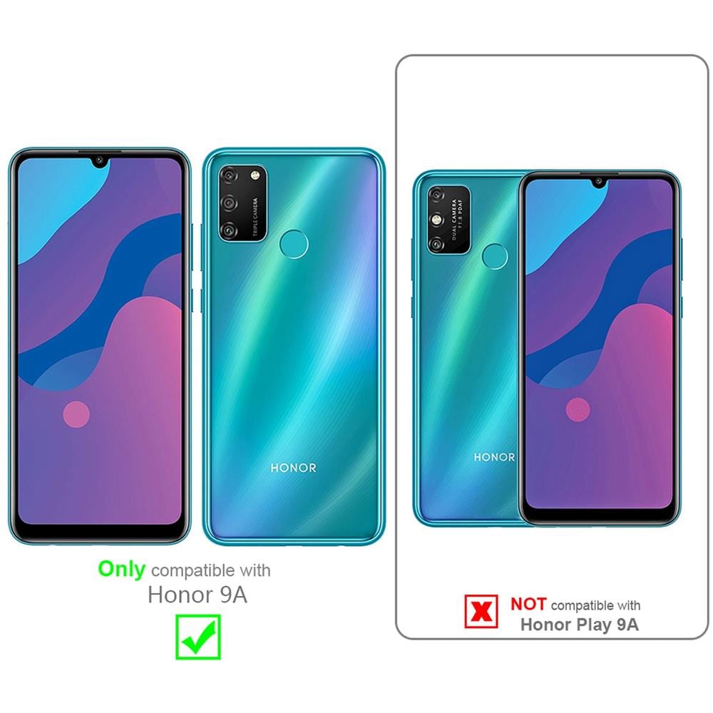 Custodia Compatibile Con Honor 9a In Liquid Verde - Coperchio Protettivo In Silicone Tpu Flessibile - Foto 2