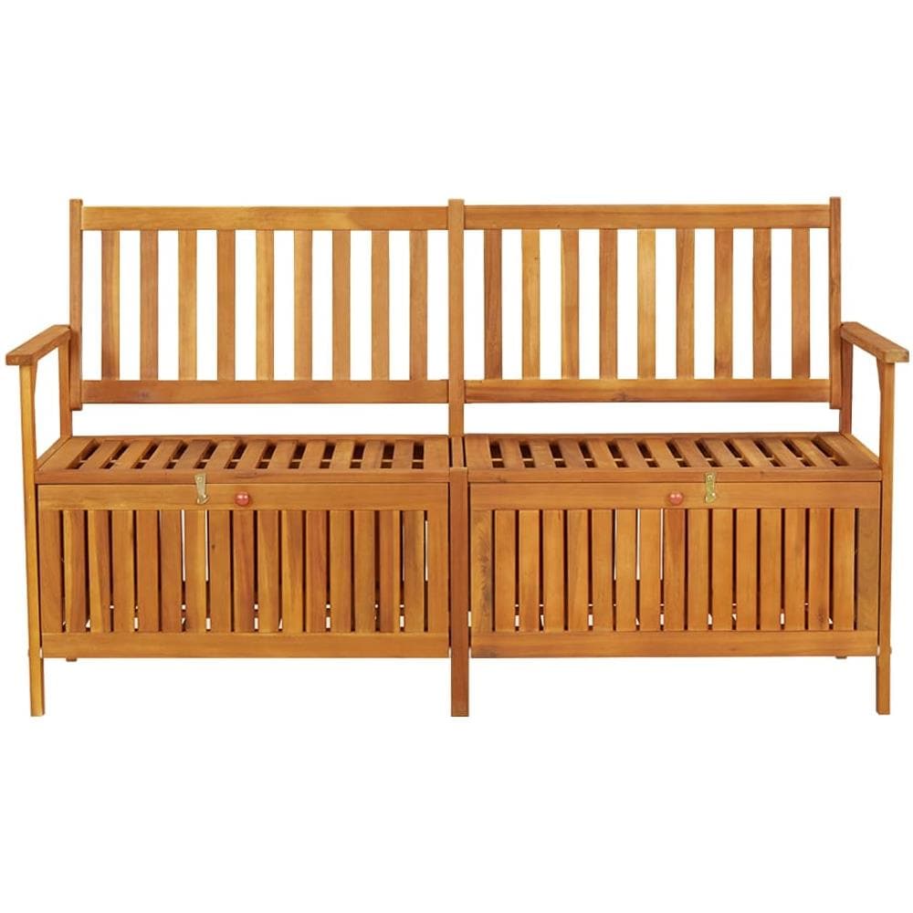 Cassapanca 148 cm in Legno Massello di Acacia - Foto 2