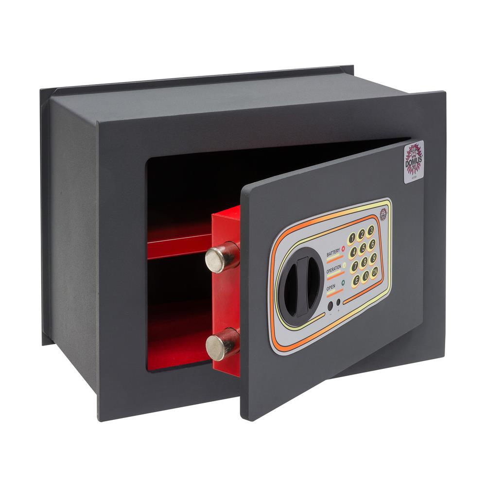 D-dl / 3 Cassaforte A Muro Con Serratura A Codice | Cassaforte Da Incaso A Parete Con Alto Livello Di Sicurezza | Facile Da Installare | 28 X 38 X 20 Cm - Foto 3
