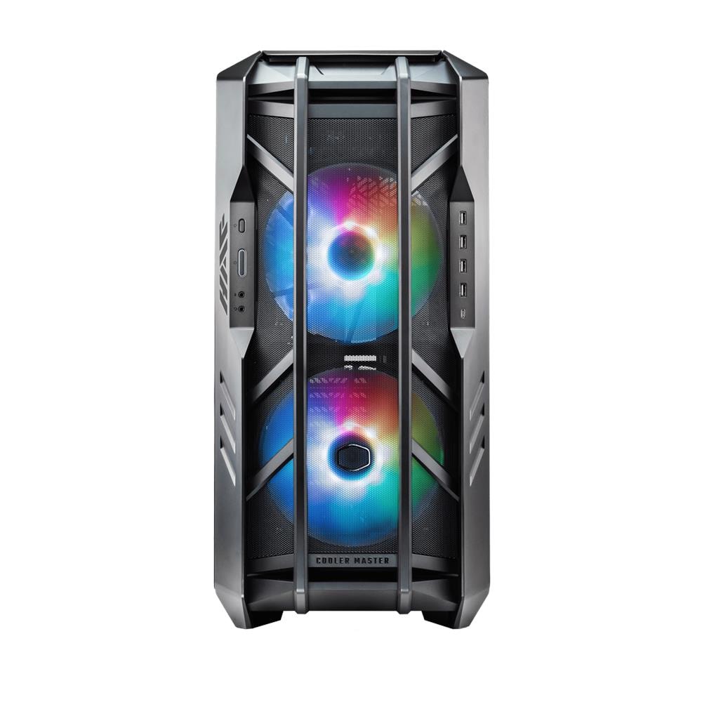 Case HAF 700 The Berserker Full Tower ATX / EATX / micro ATX / Mini-ITX / SSI CEB / SSI EEB 5 Porte USB 3.2 Colore Grigio / Titanio (Finestrato) - Foto 2