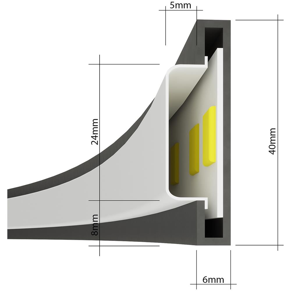 Sollux Lighting Lampadario Rio 78 Oro Lucido Led 3000k Th. 246 - Moderno Lampada A Sospensione D'oro 150x78x78 Cm - Foto 1