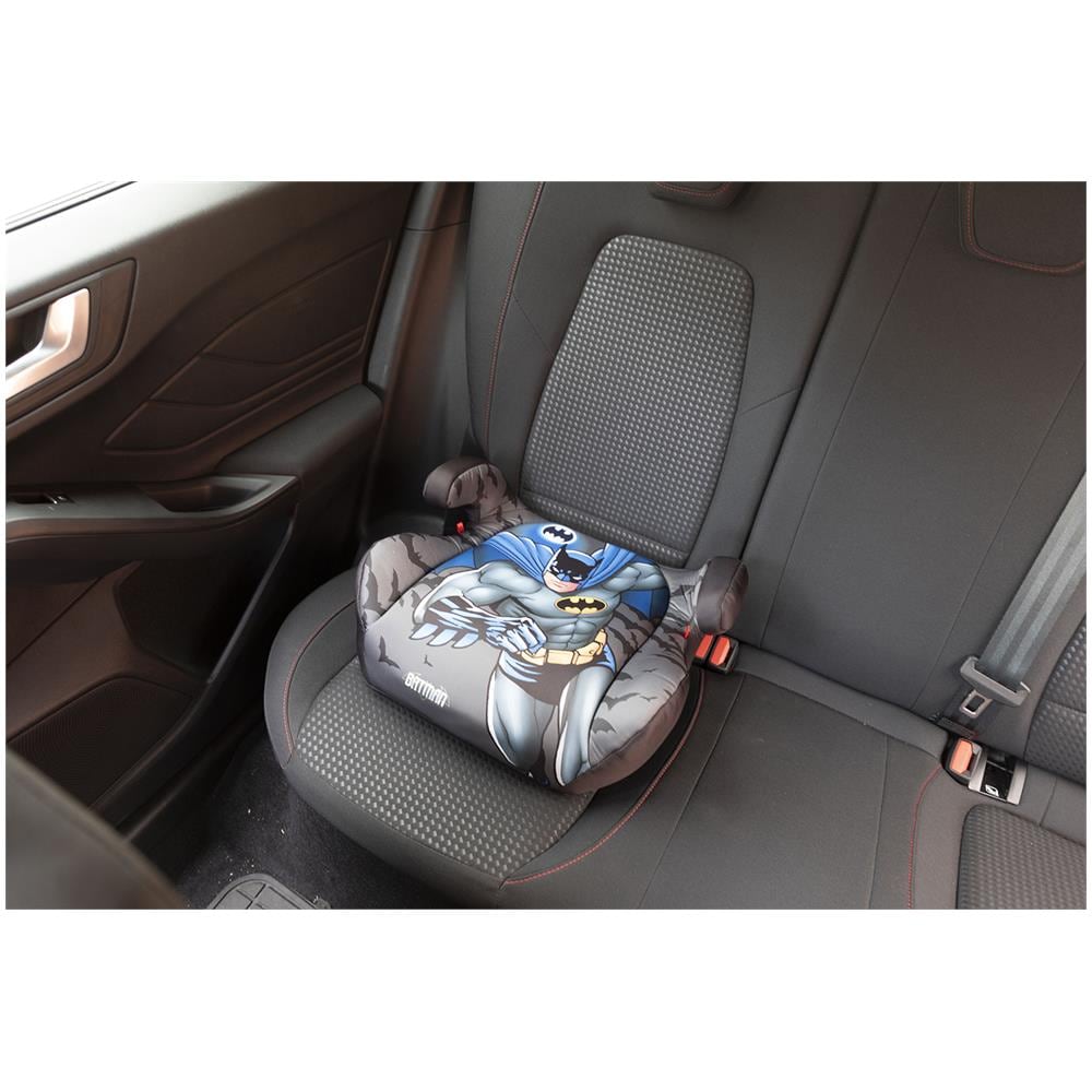Alzabimbo Isofix Dc Comics Batman Per Bambini Con Altezza Da 125 A 150 Cm Supereroi Seggiolino Rosso Nero Sicurezza - Foto 2