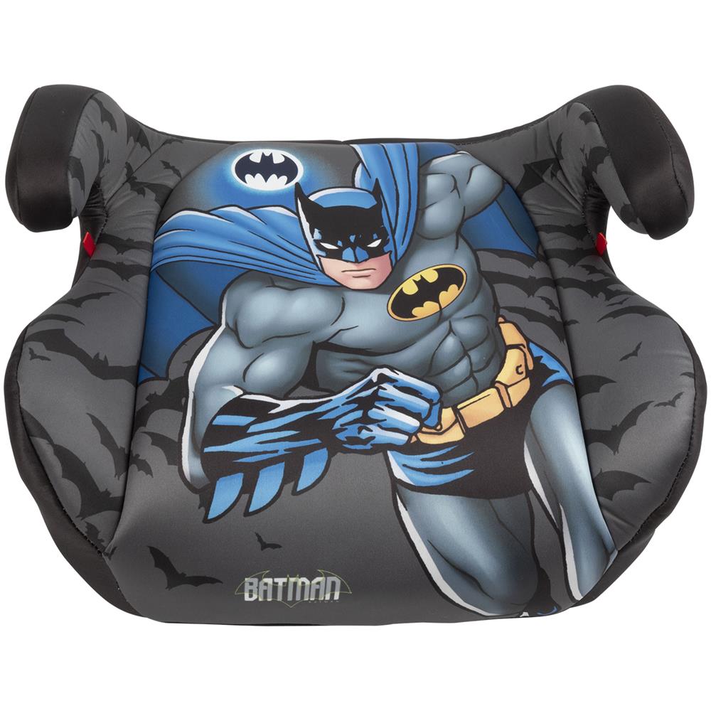 Alzabimbo Isofix Dc Comics Batman Per Bambini Con Altezza Da 125 A 150 Cm Supereroi Seggiolino Rosso Nero Sicurezza - Foto 3