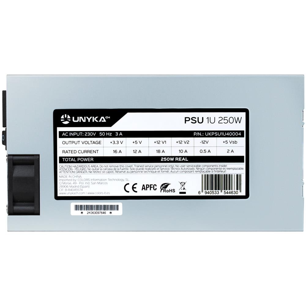 UKPSU1U40004 alimentatore per computer 250 W 20+4 pin ATX Flex ATX Argento - Foto 1