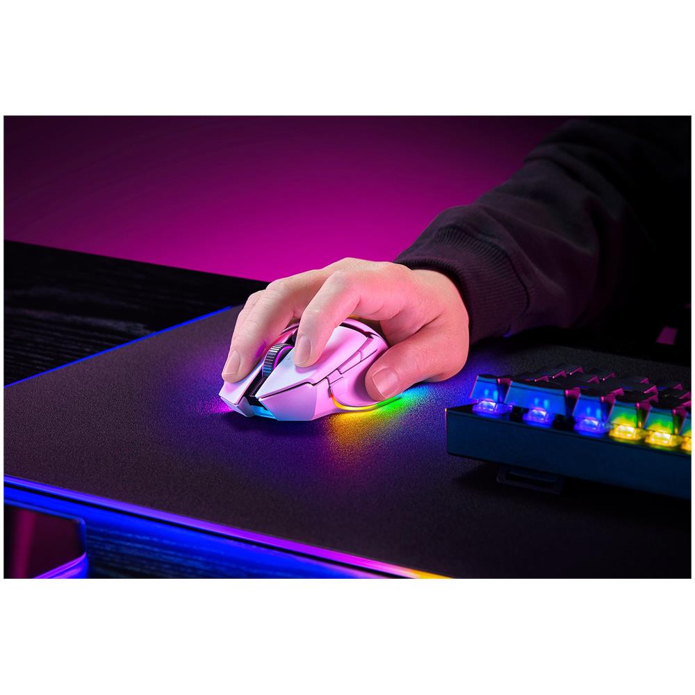 Basilisk V3 Pro 35K mouse Gaming Mano destra RF Wireless + Bluetooth + USB Type-A Ottico 35000 DPI - Foto 5