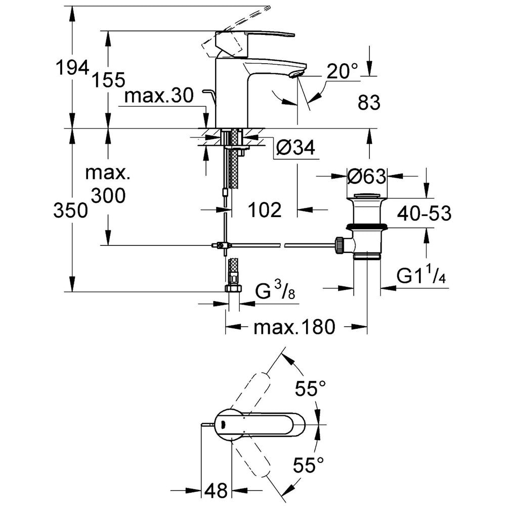 Wave Cosmo Miscelatore Monocomando Lavabo - Foto 2