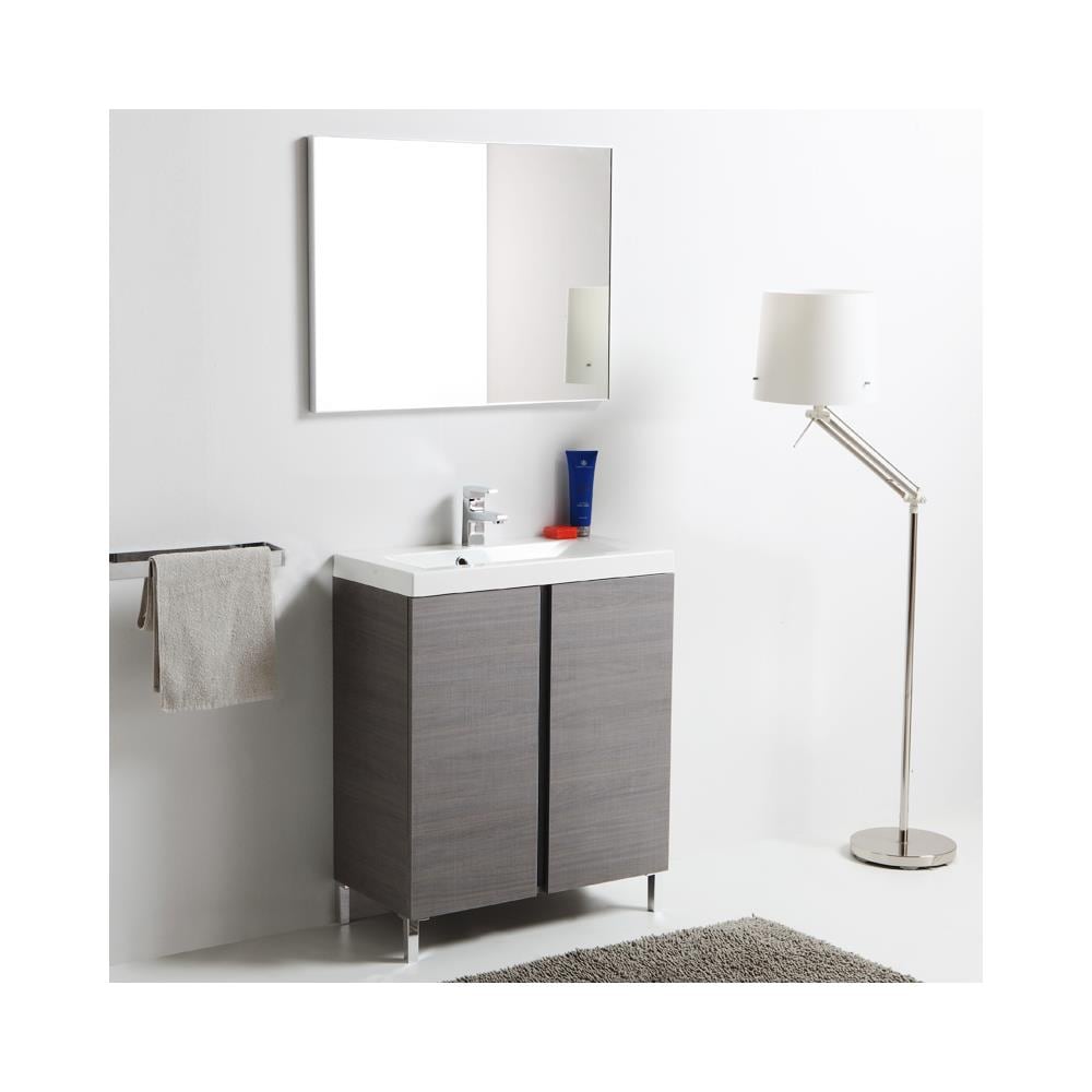 Kiamami Valentina - Mobile Bagno Selina Da 60 Cm In Grigio Con ... Kiamami Valentina - Mobile Bagno Selina Da 60 Cm In Grigio Con ...