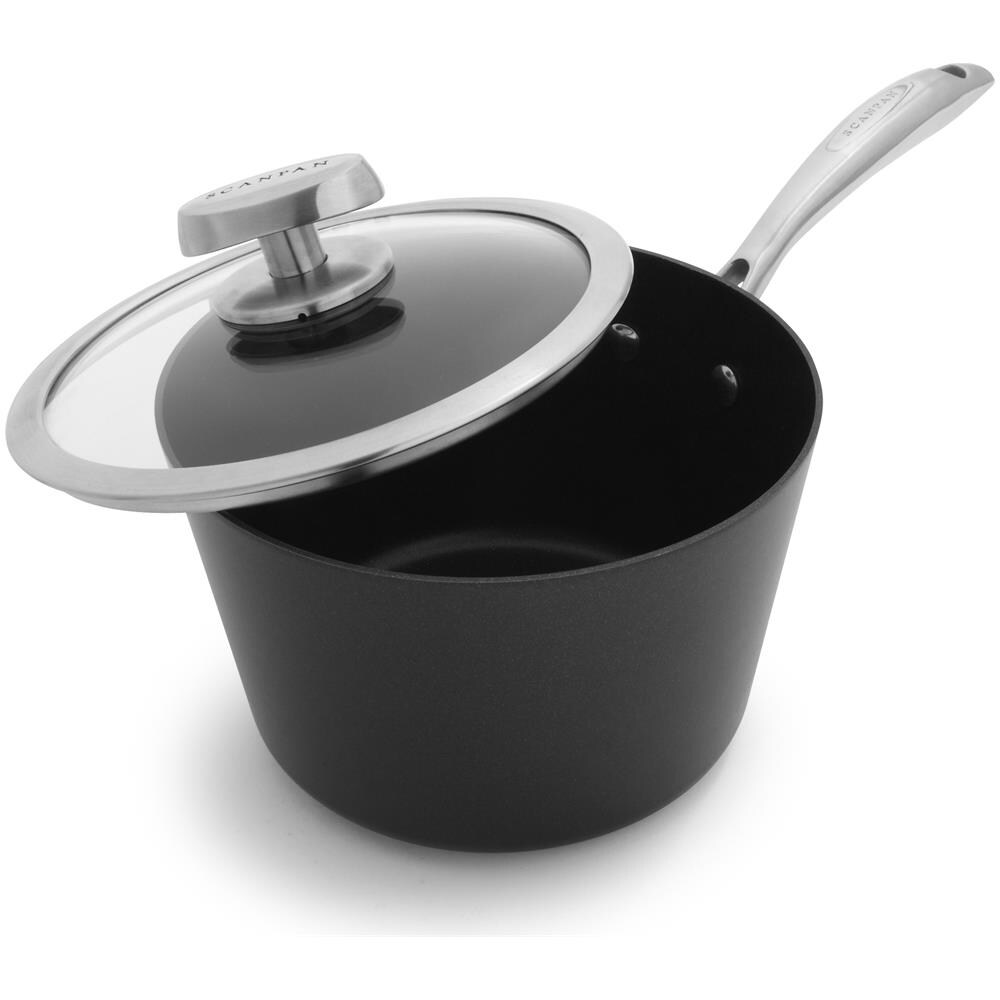Casseruola Alta Serie Pro Iq In Alluminio Antiaderente Per Induzione Con Manico In Acciaio Inox E Coperchio In Vetro Di - Foto 1