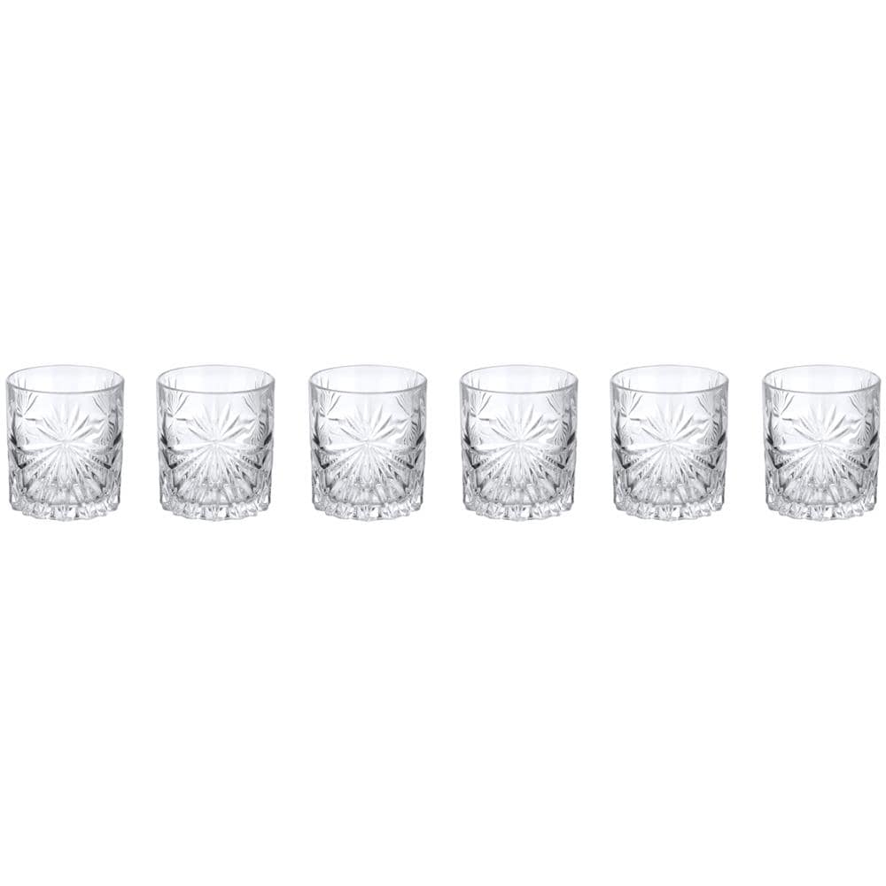 Set Bicchieri Acqua Oasis In Vetro, Da 6 Pezzi Trasparente - Foto 1