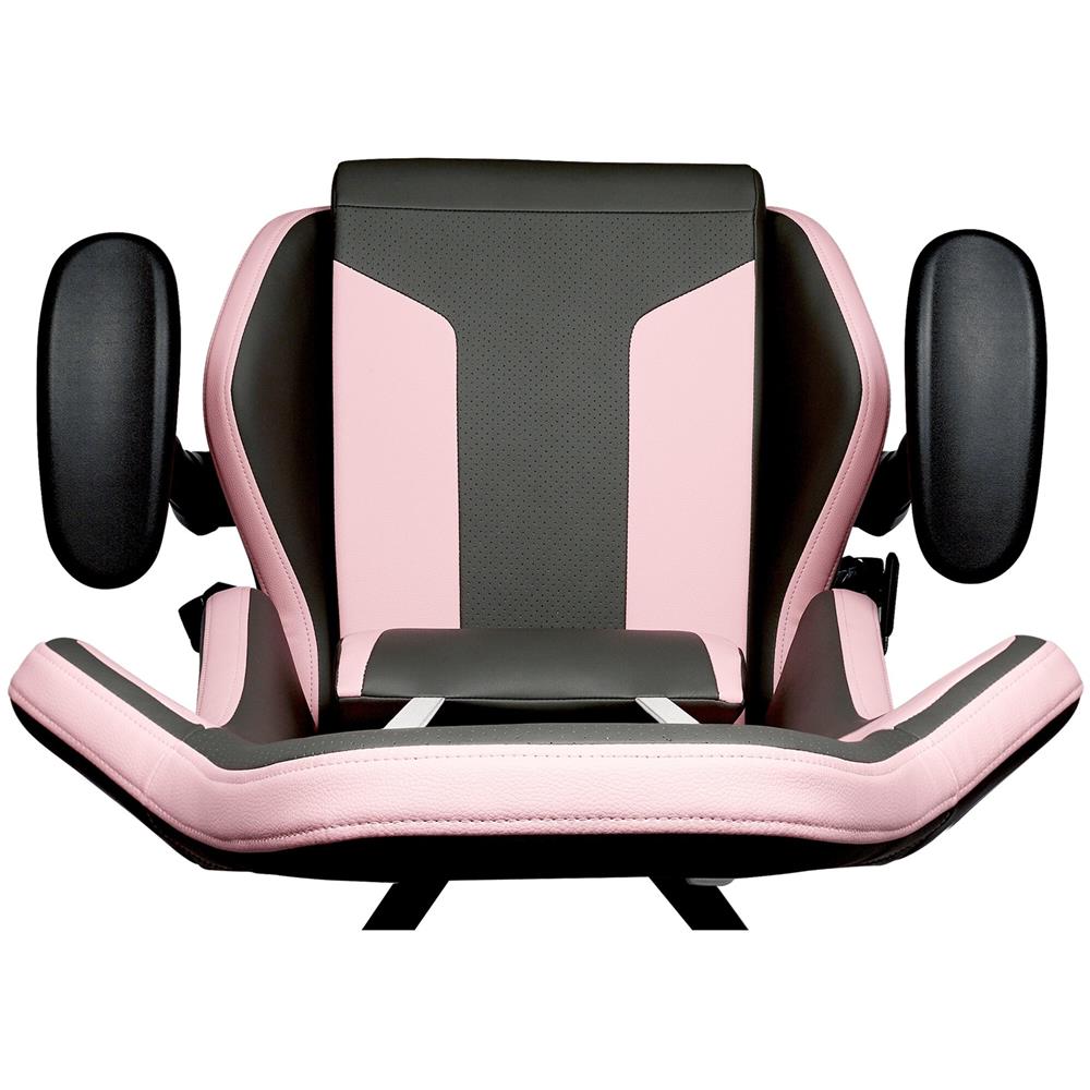 Sedia Gaming Caliber R1S Rose in PU Traspirante Colore Grigio / Rosa - Foto 6