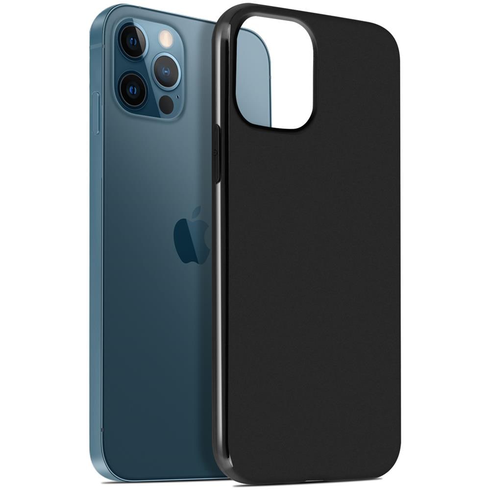 Cover Apple Iphone 12 Pro Max Silicone Flessibile Retro Opaco Bordi Lucidi - Foto 5