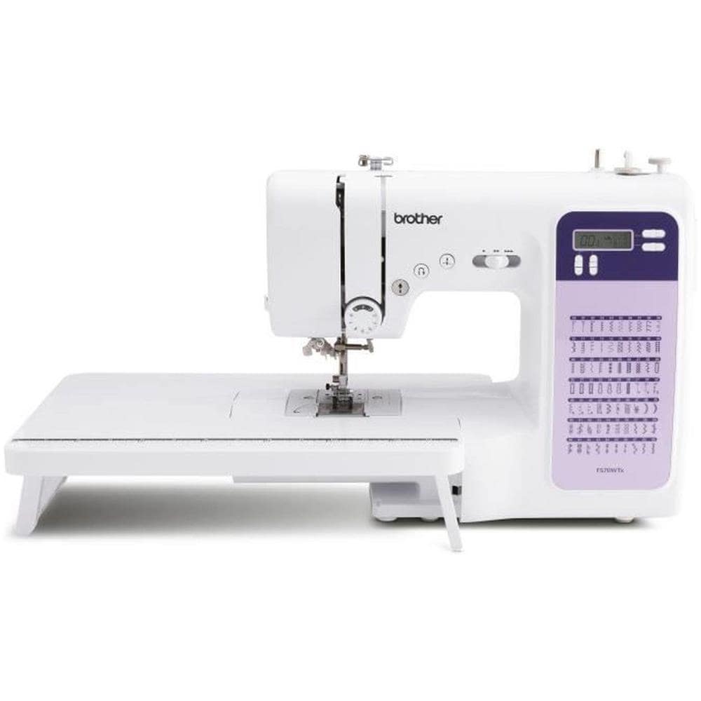 Macchina da Cucire FS70WTX 70 punti tavolo allungabile Schermo LCD Comandi Elettronici 7 Asole Automatiche 750 giri /min - Foto 2