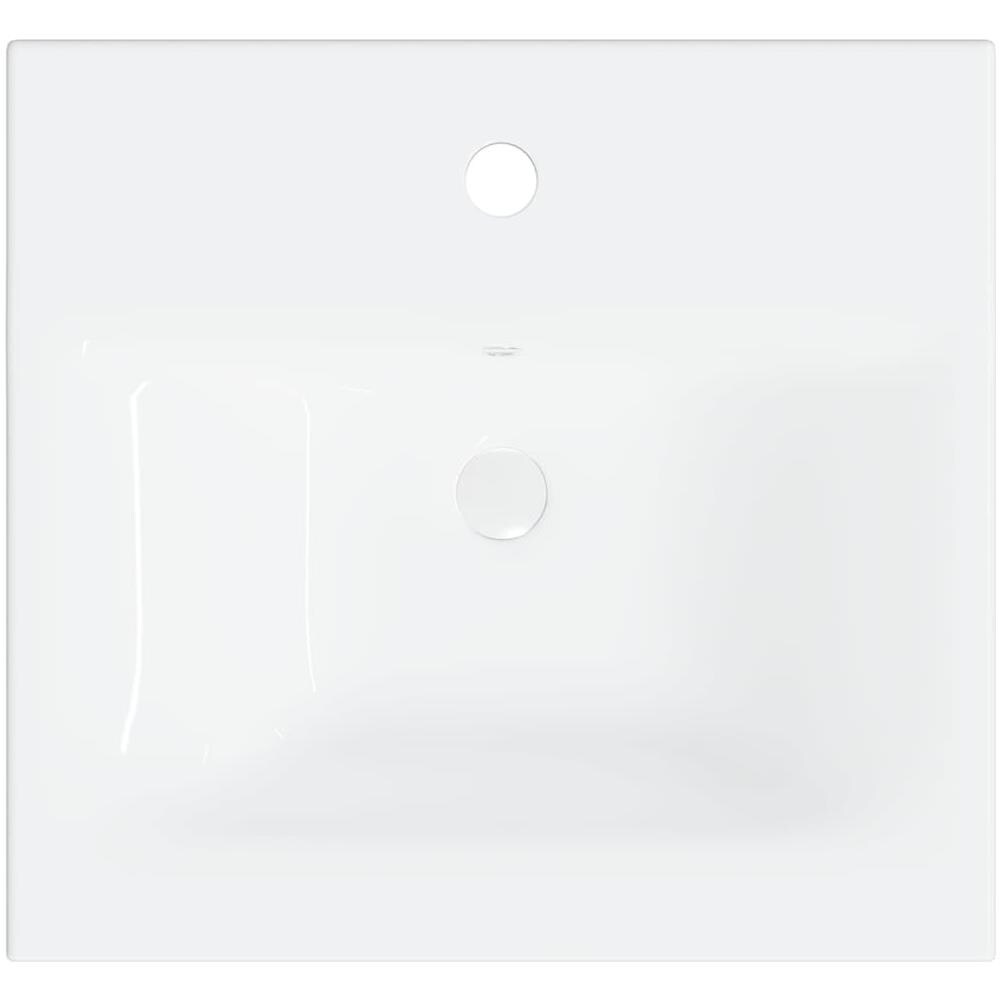 Set Mobili Da Bagno Bianco In Truciolato - Foto 8
