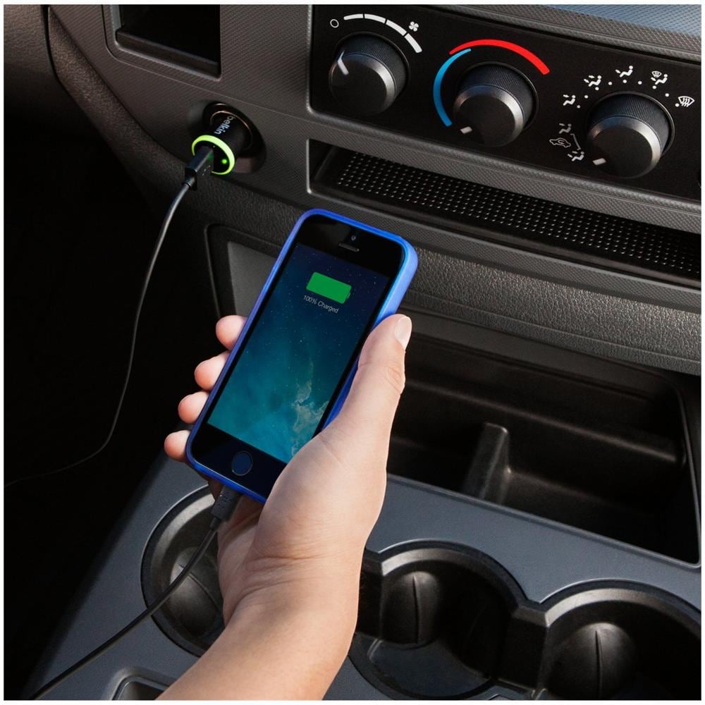 Car Charger, 1A, Auto, Universale, Accendisigari, Blu, 1A, 5W - Foto 1