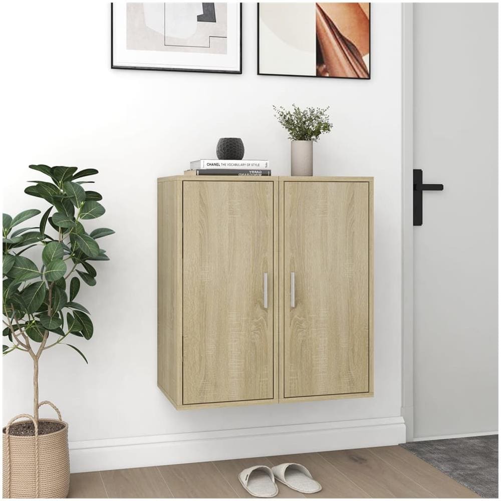 Scarpiere 2 Pz Rovere Sonoma 32x35x70 Cm In Truciolato - Foto 3