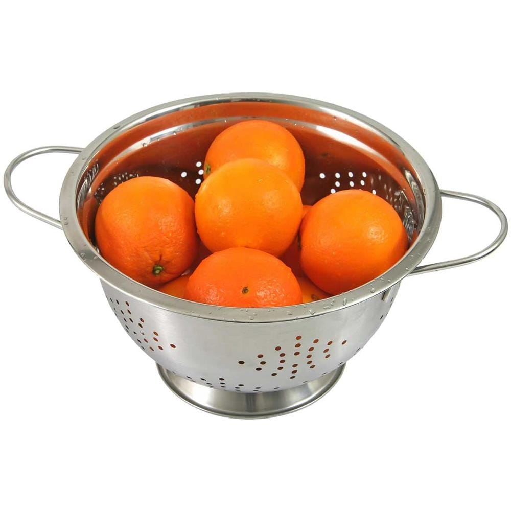Kh-1237 Scolapasta In Acciaio Inossidabile Da 24 Cm Per Uso In Cucina - Foto 2