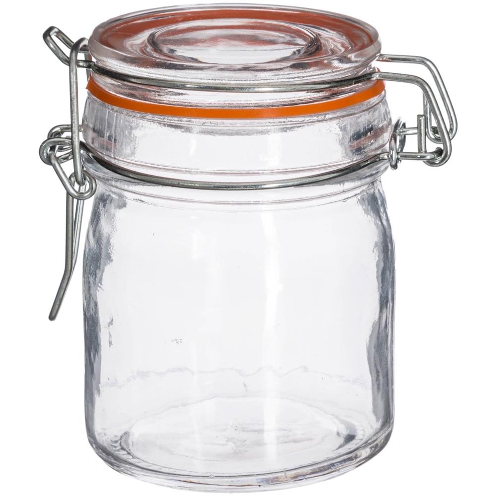 Barattolo In Vetro Con Coperchio E Clip, 150 Ml, 8 Pezzi - Foto 1