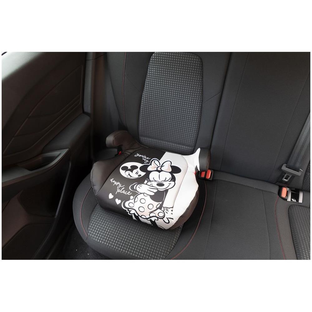 Alzabimbo Isofix Disney Minnie Adatto A Bambini Con Altezza Da 125 A A150 Cm Topolina Seggiolino Rosa Sicurezza - Foto 2