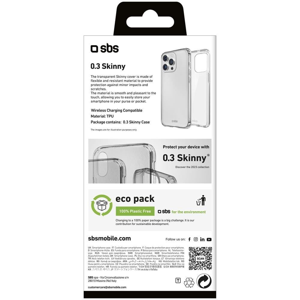TESKINIP1567PT custodia per cellulare 17 cm (6.7"") Cover Trasparente per iPhone 15 Plus / 14 Plus - Foto 4