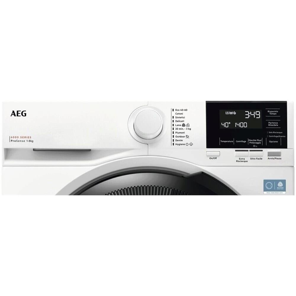 LR6FG84 Lavatrice 8 Kg Classe A Serie 6000 ProSense con Motore Inverter e Centrifuga 1400 Giri - Foto 11