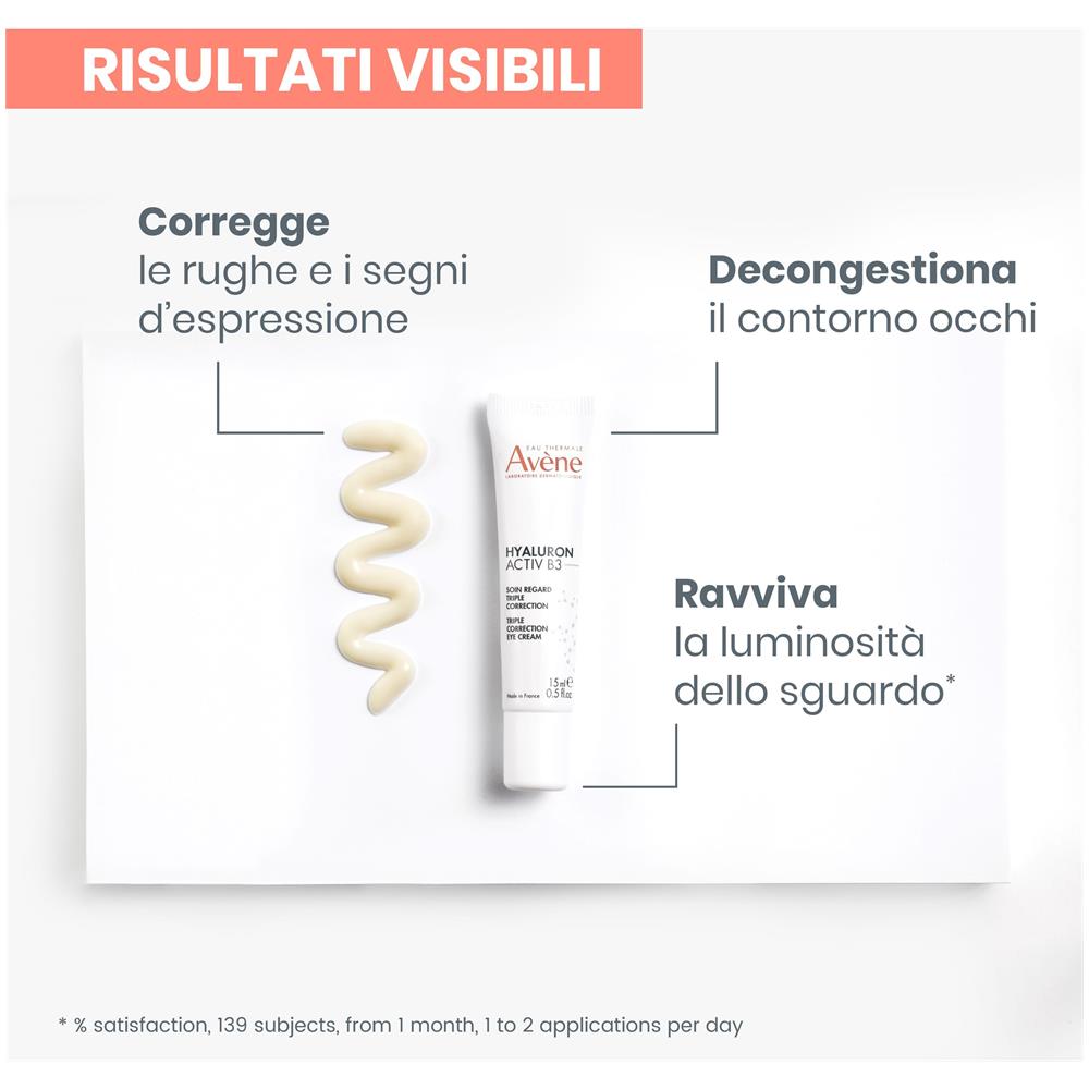 Avene Hyaluron Activ B3 Contorno Occhi 15 ml - Foto 2