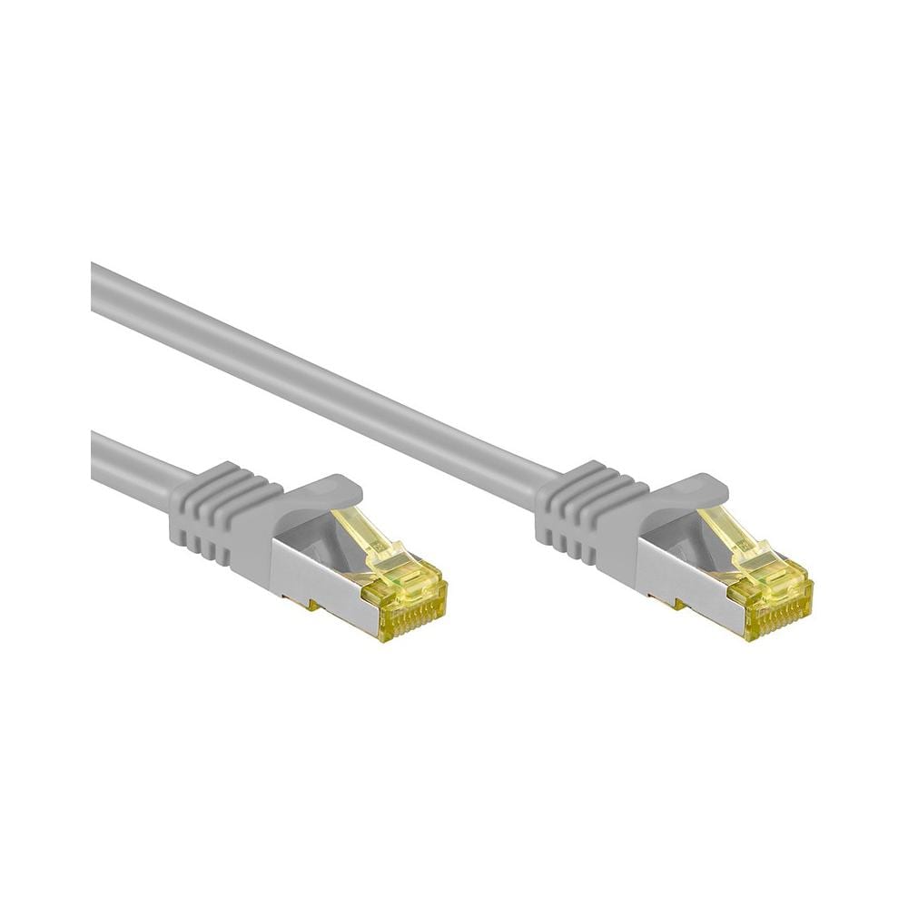 ICOC R7-7SS-100 - Cavo Patch Cat. 7 Plug RJ45 6A S / FTP LSZH 10m Grigio - Foto 2