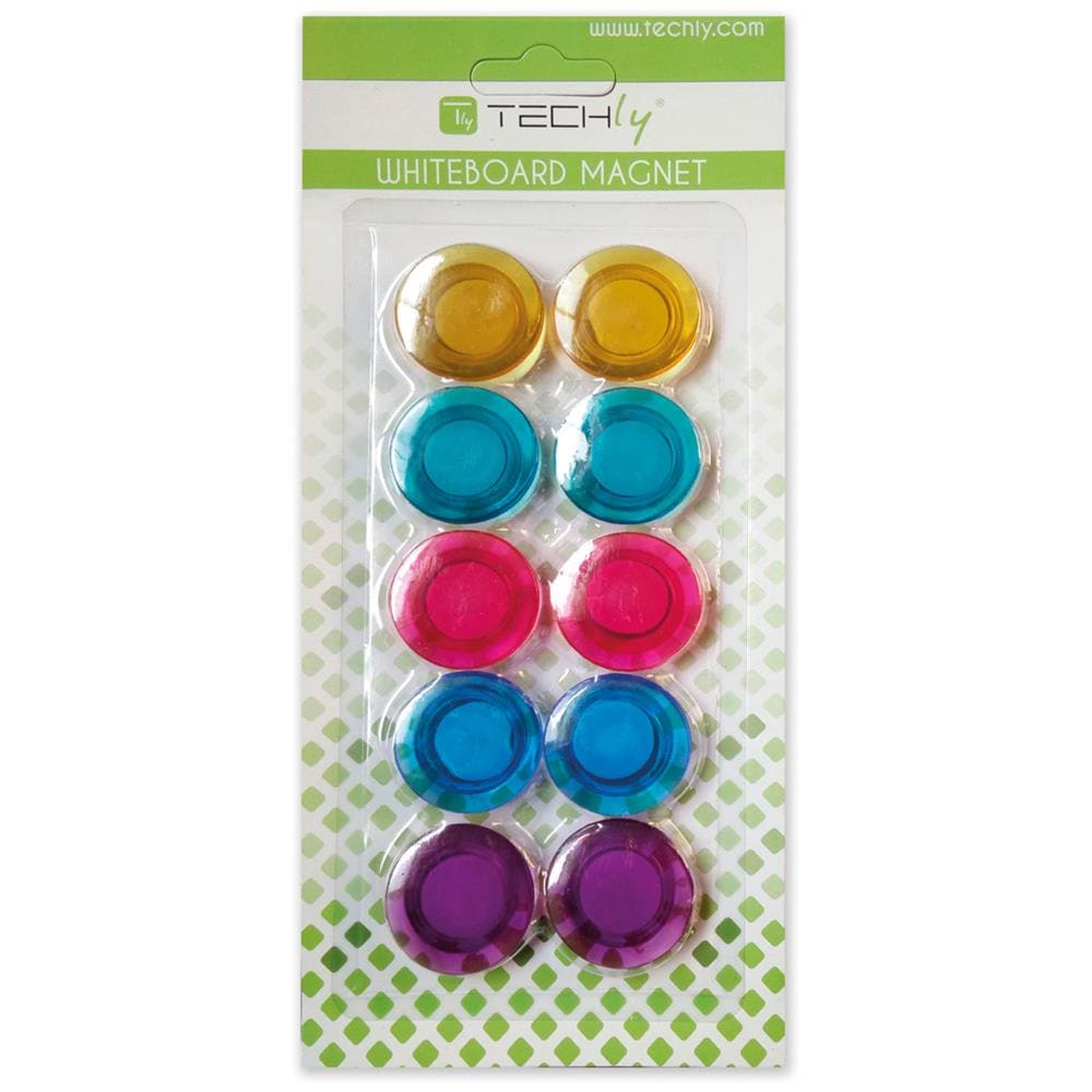 ICA-MAG 30MIX - Calamite per Lavagna Magnetica 10 pz Multicolor - Foto 2