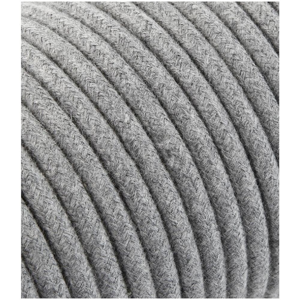NKlaus Stoppino rotondo da 5 metri 100% puro cotone 2,5 mm sottile per lampada a olio, lampada a paraffina