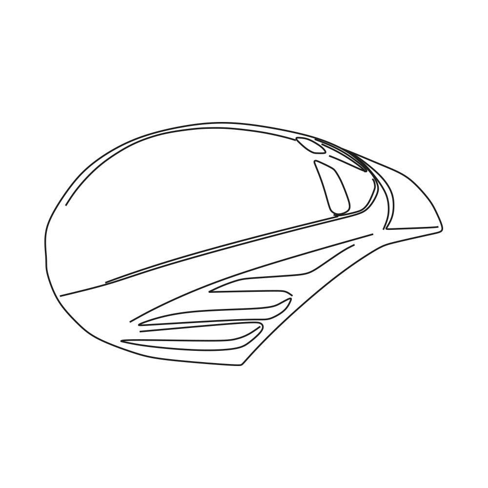 Calotta Antipioggia Per Casco Gunwind Taglia Corta""m - Foto 1