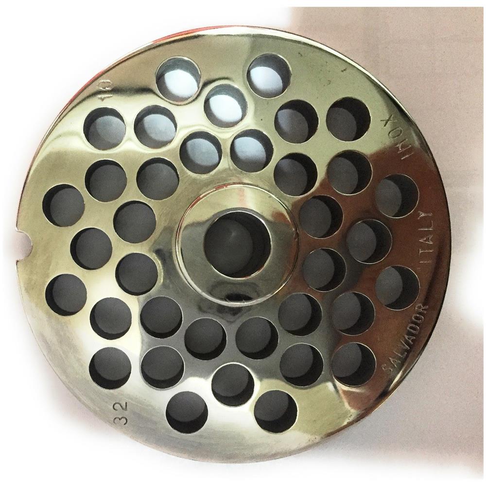 Piastra Per Tritacarne Acciaio Inox Autoaffilanti Misura 32 - 32 Foro 10 P - Foto 1